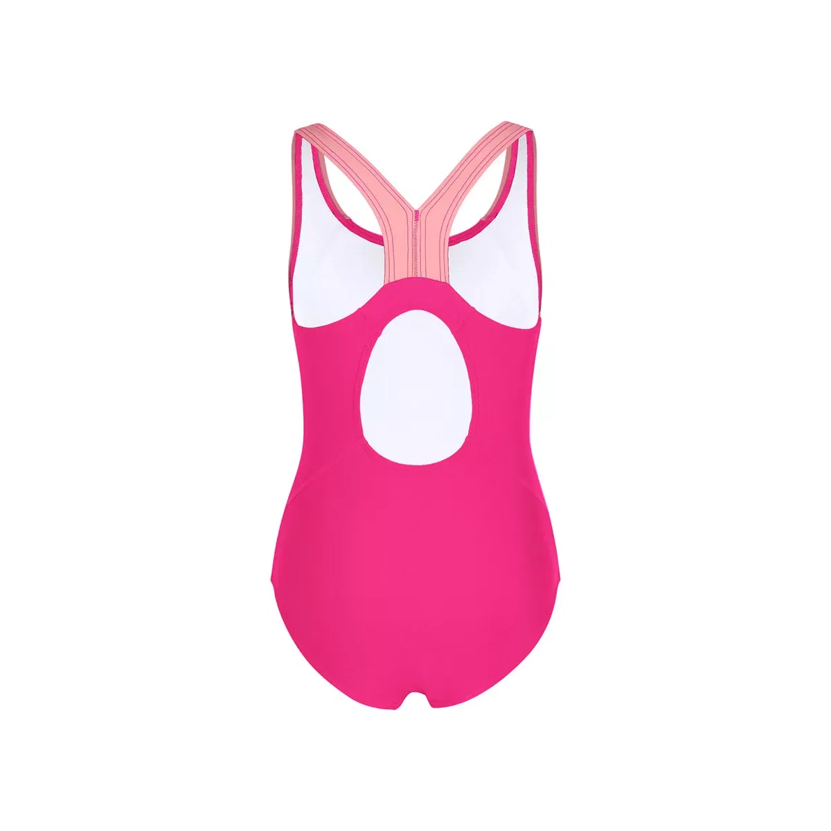Детский цельный купальник для девочек с цветовой блокировкой Charmo, Pink — фото 4