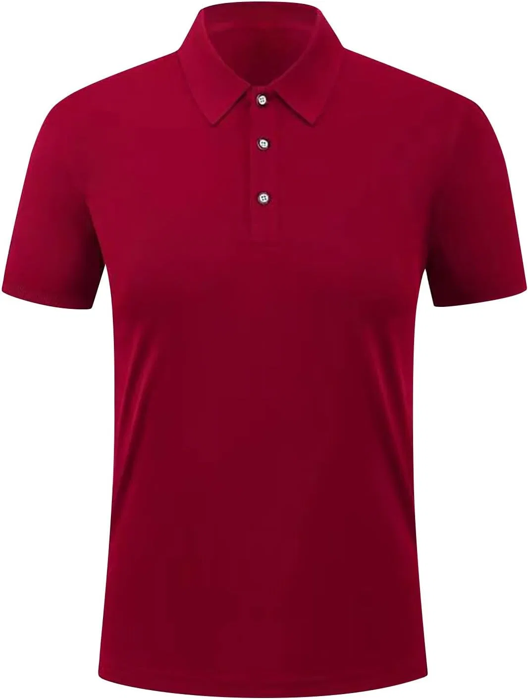 Мужская футболка с круглым вырезом Solid Color, Wine