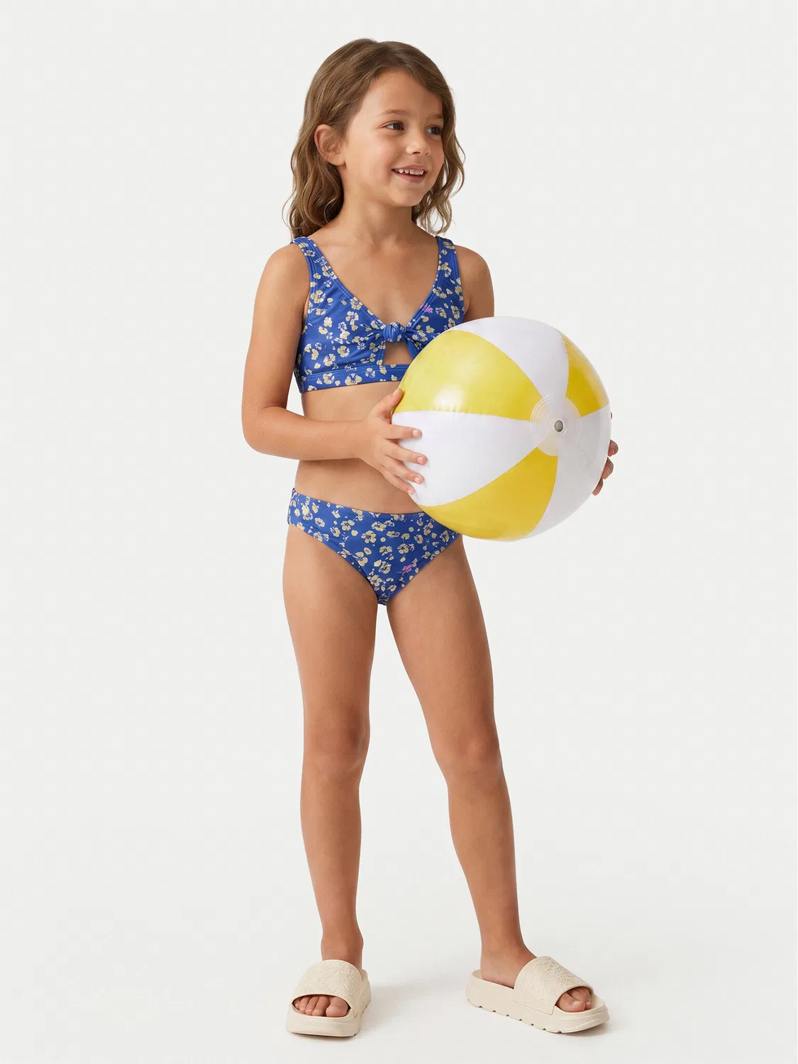 Купальник для девочки Shadow Floral Roxy, разноцветный
