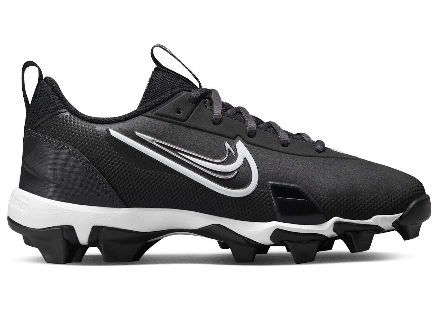 Детские бутсы Nike Force Trout 9 Keystone, Black/Anthracite/Metallic Silver/White