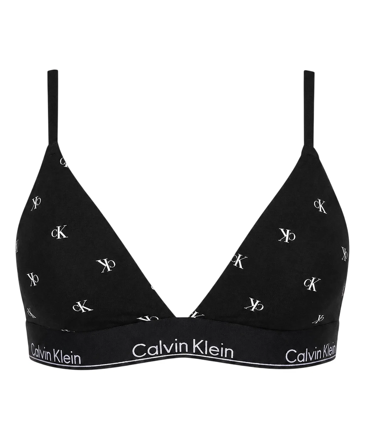 Женский бюстгальтер с поролоновыми чашками Calvin Klein, Black