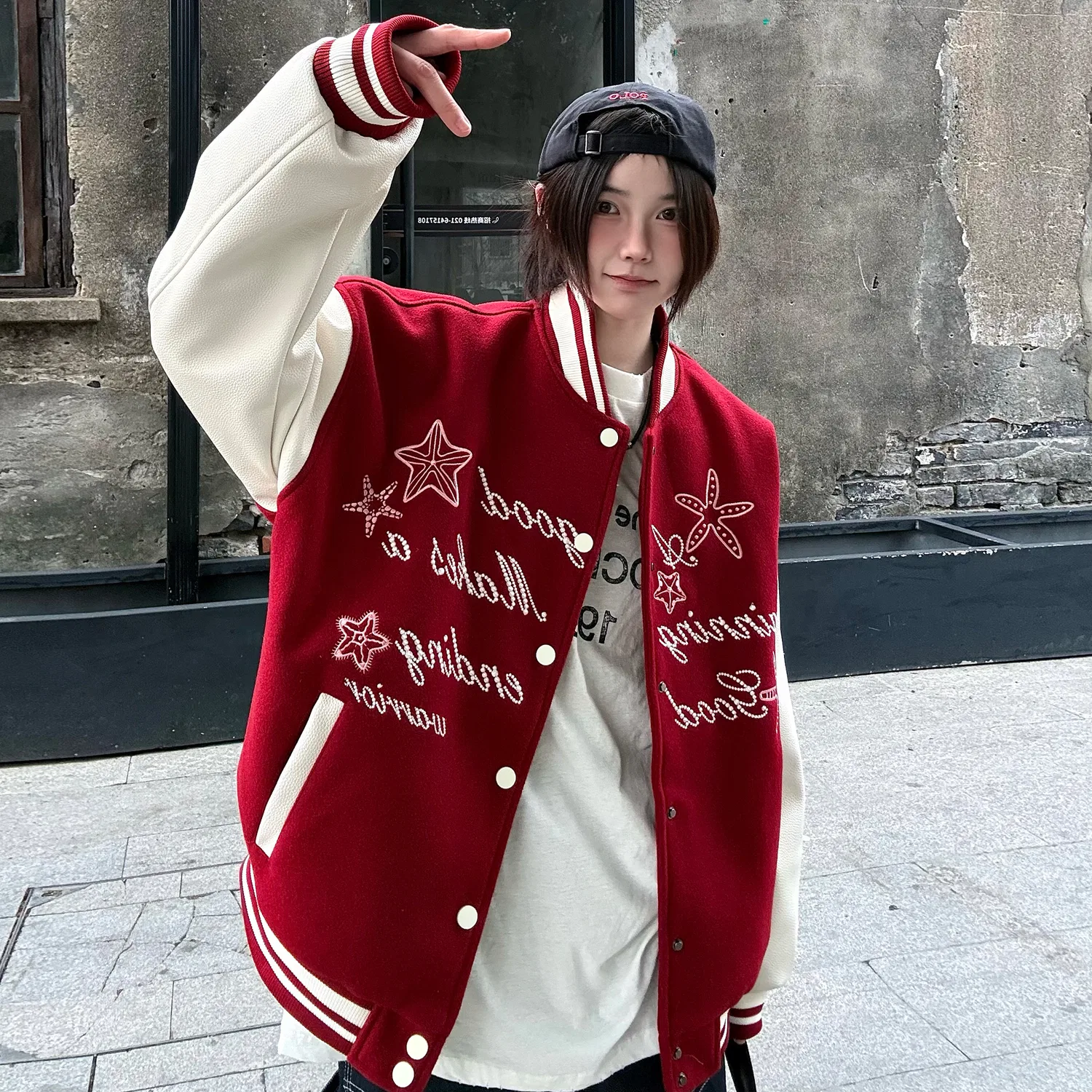 Детская бейсбольная куртка с воротником Модель Baseball Jerseys WARRIOR — фото 4
