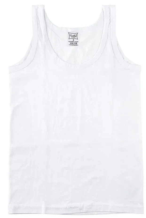 Детское белое хлопковое белье для мальчиков Tutku, White
