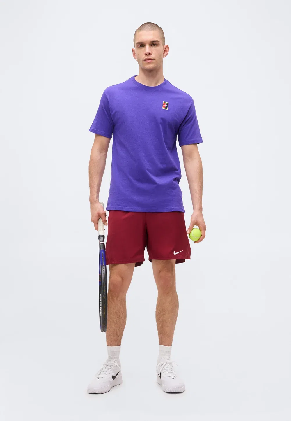 Tee m90 - базовая футболка Nike Performance, Dark Concord — фото 2