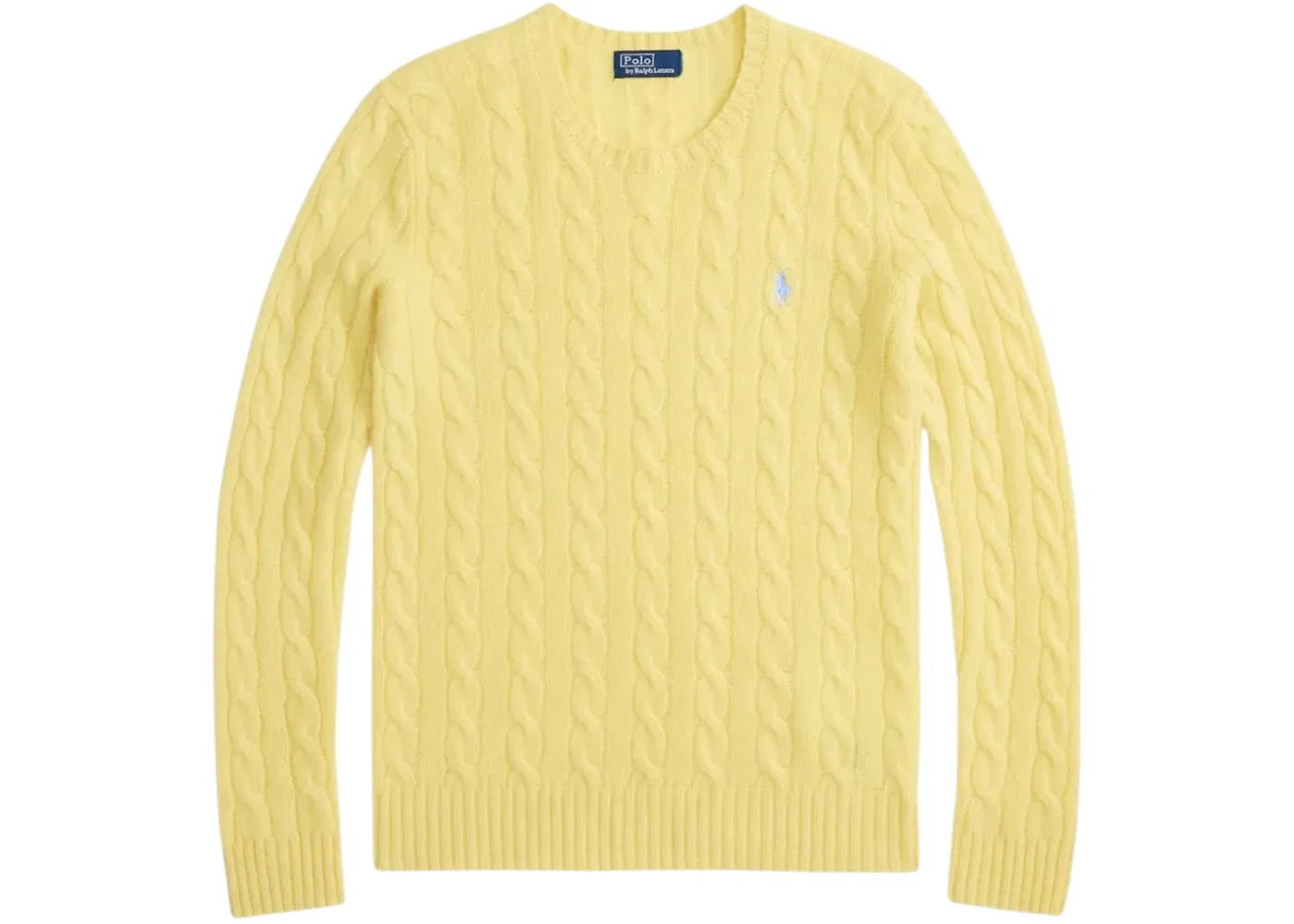 Женский пуловер с длинным рукавом Polo Ralph Lauren, Fall Yellow