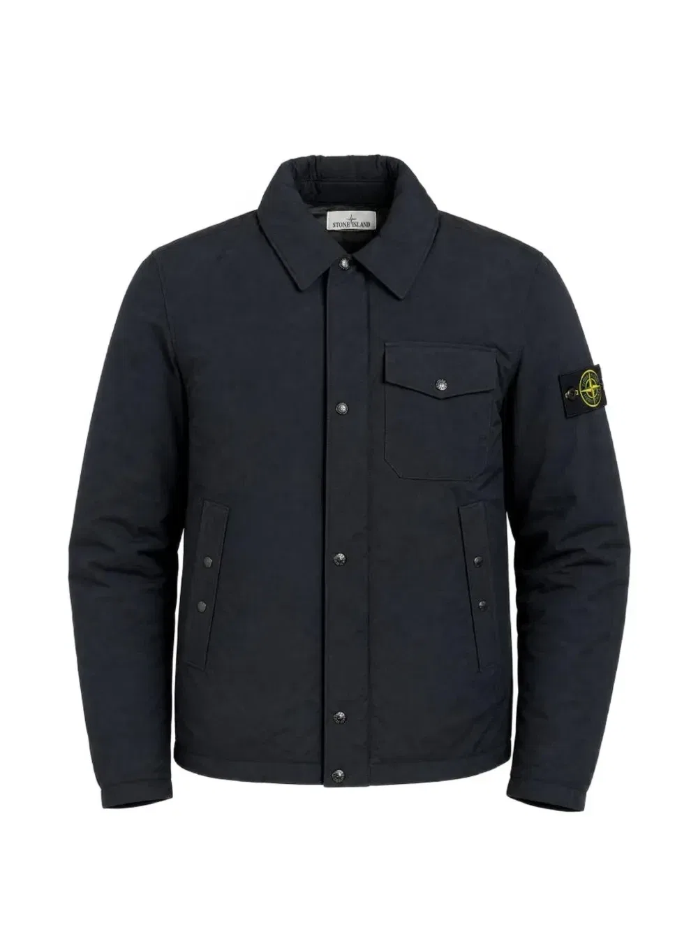 Куртка из микрорепса Stone Island, черный