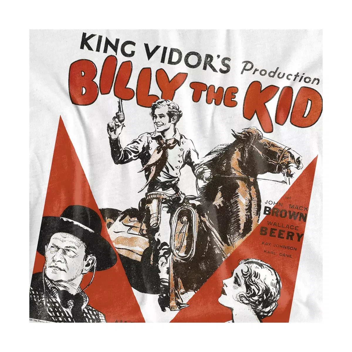 Детская футболка с принтом Billy The Kid LOGOVISION, White — фото 3