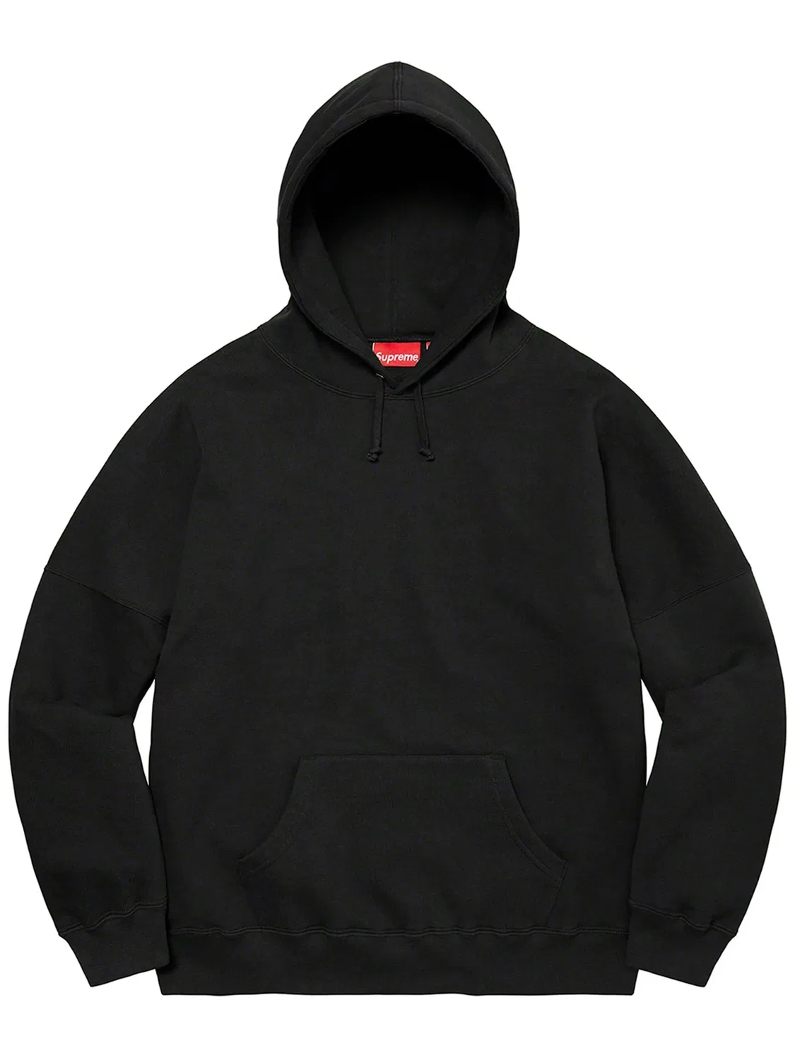 Supreme Худи с бусинами, черный