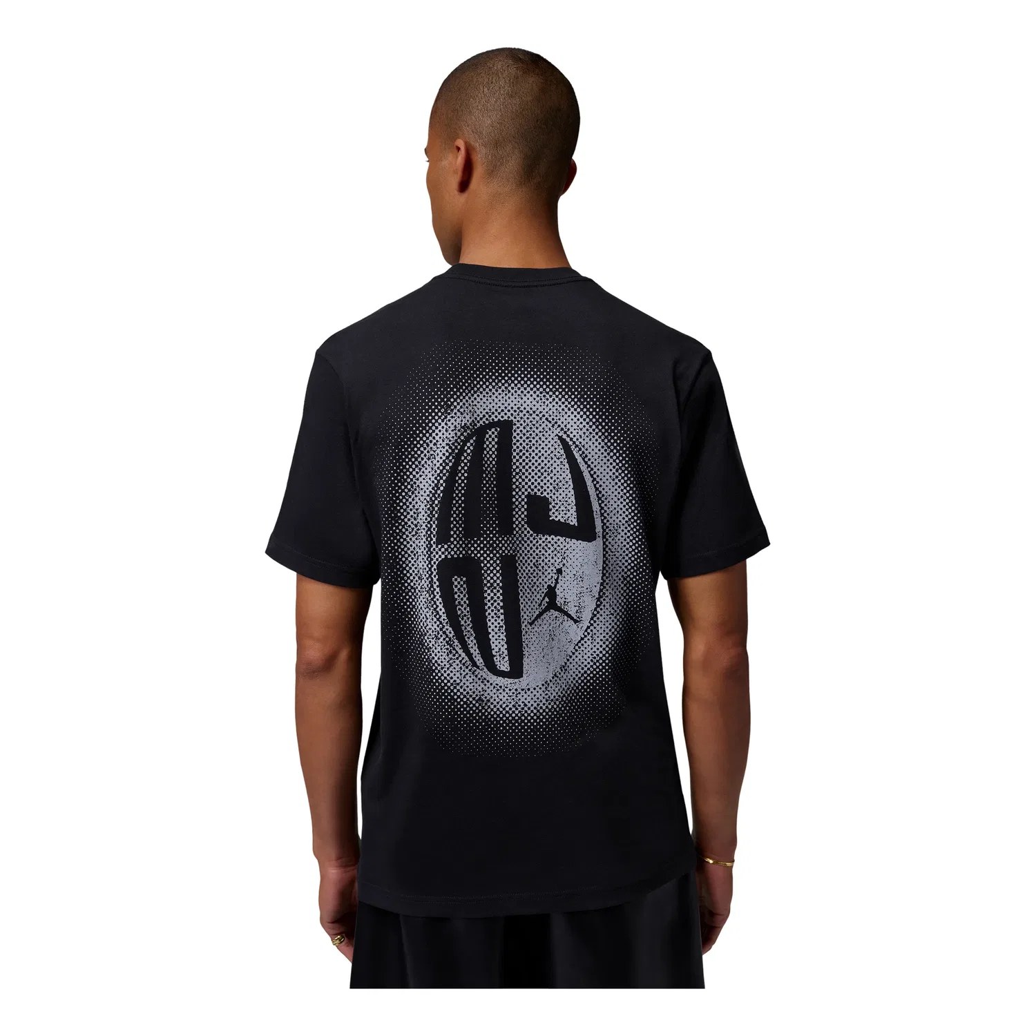 Мужская футболка с принтом Air Jordan T-Shirt, черный — фото 3