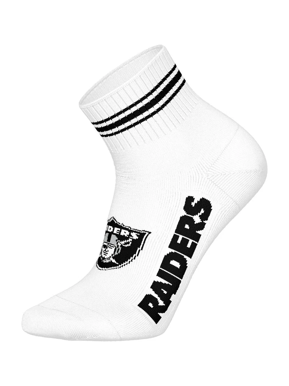Детские спортивные носки с логотипом Las Vegas Raiders Quarter, Nfl, Bunt — фото 4