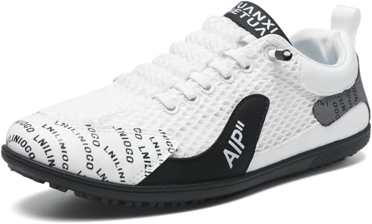 

Спортивные кроссовки, дышащие беговые кроссовки для мужчин, доступны в сером, белом, зелено-оранжевом цвете, легкая спортивная обувь для тренировок Generic