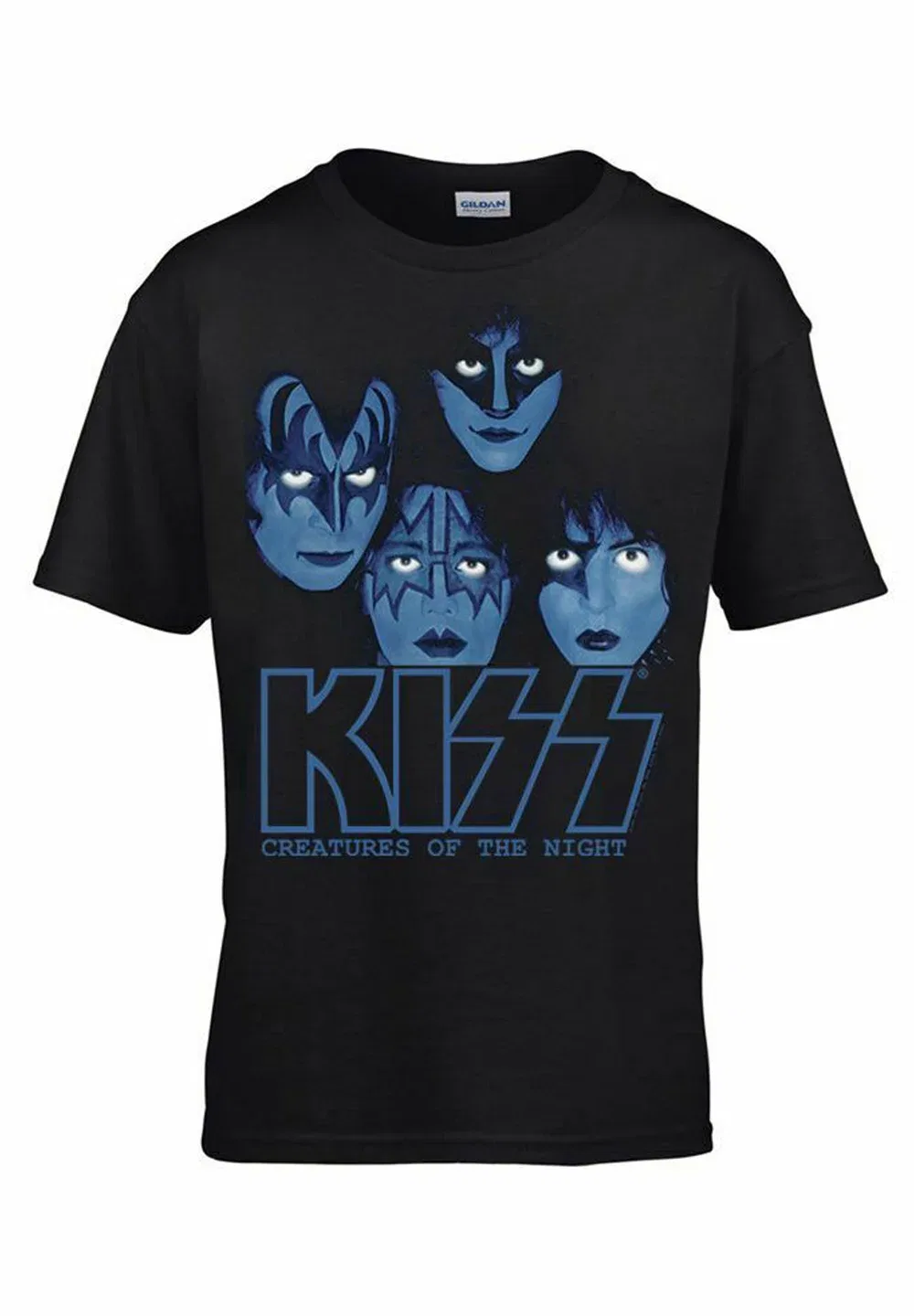 Футболка с принтом «Целуйте ночных созданий» Rockshirts, Black