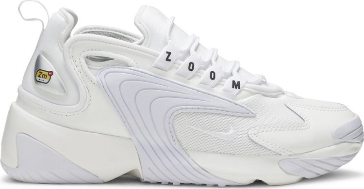 Кроссовки Nike Wmns Zoom 2K 'White Silver', серебряный - фото