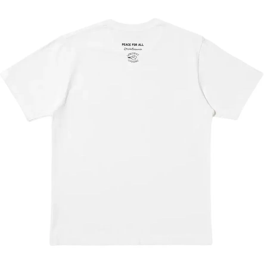 Футболка из коллекции Peace For All, UNIQLO, White — фото 3