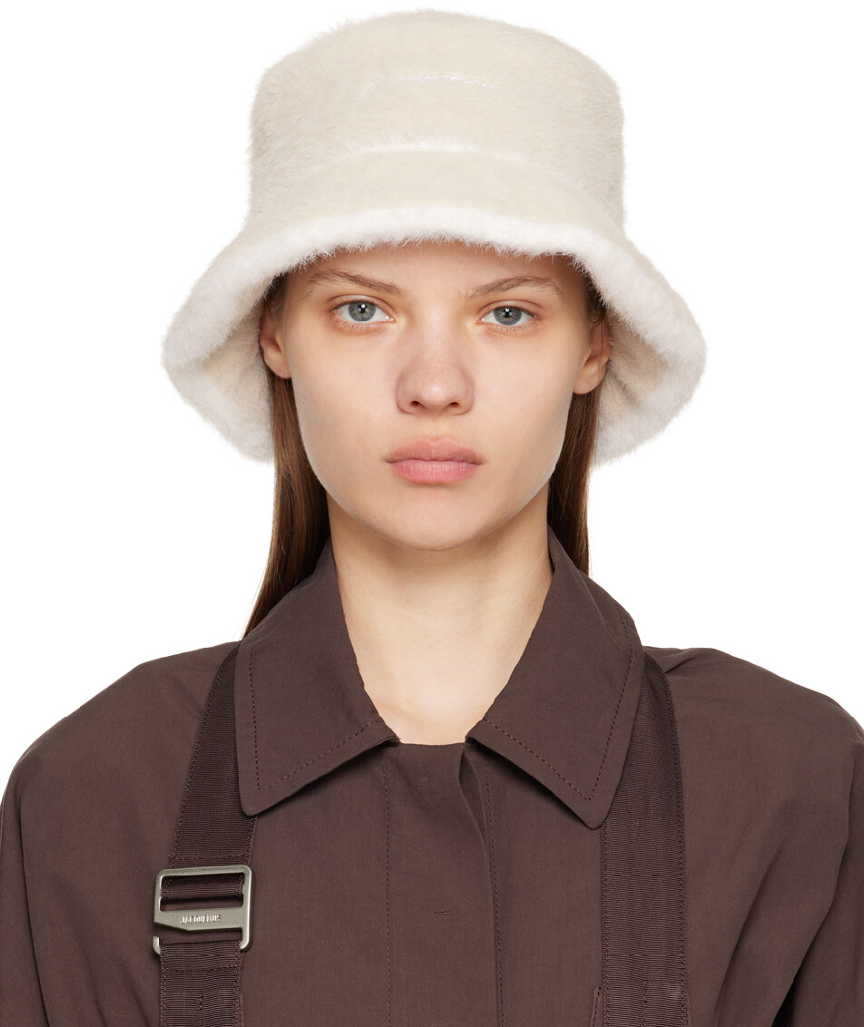 

Бежевая панама Le Papier 'Le Bob Neve' Jacquemus