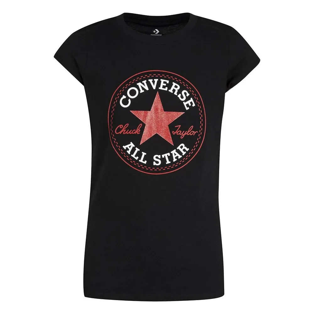Футболка детская с коротким рукавом Timels Chuck Patch Converse Kids, красный