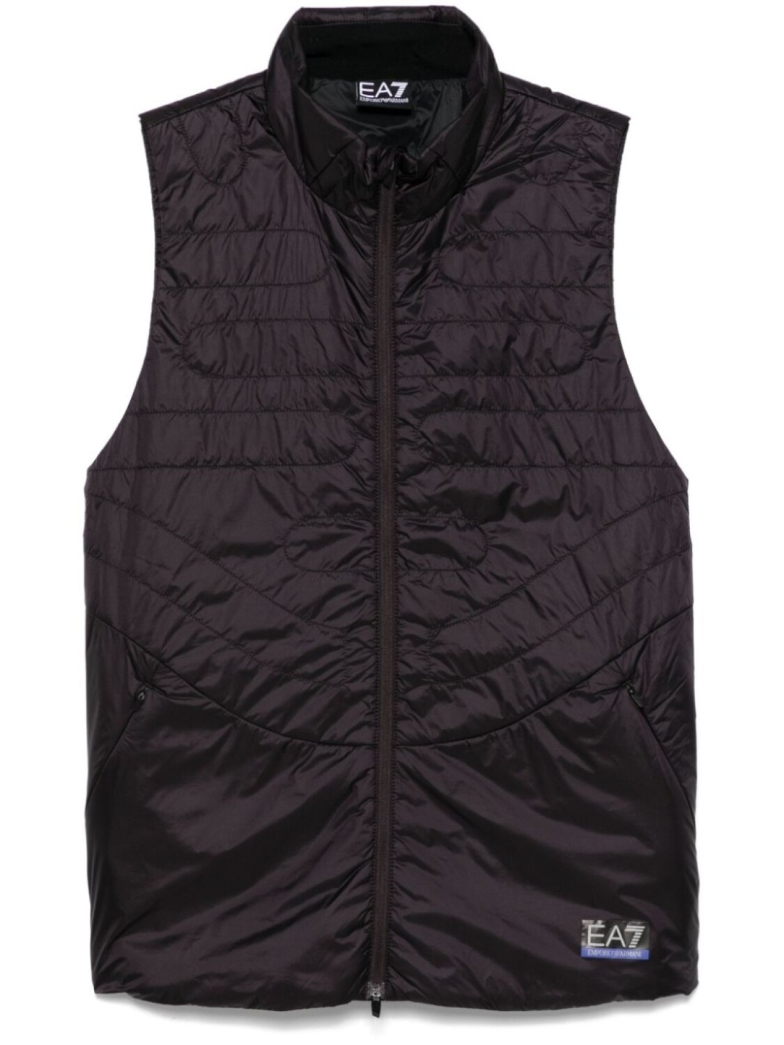 

Жилет Ea7 Emporio Armani с логотипом, черный