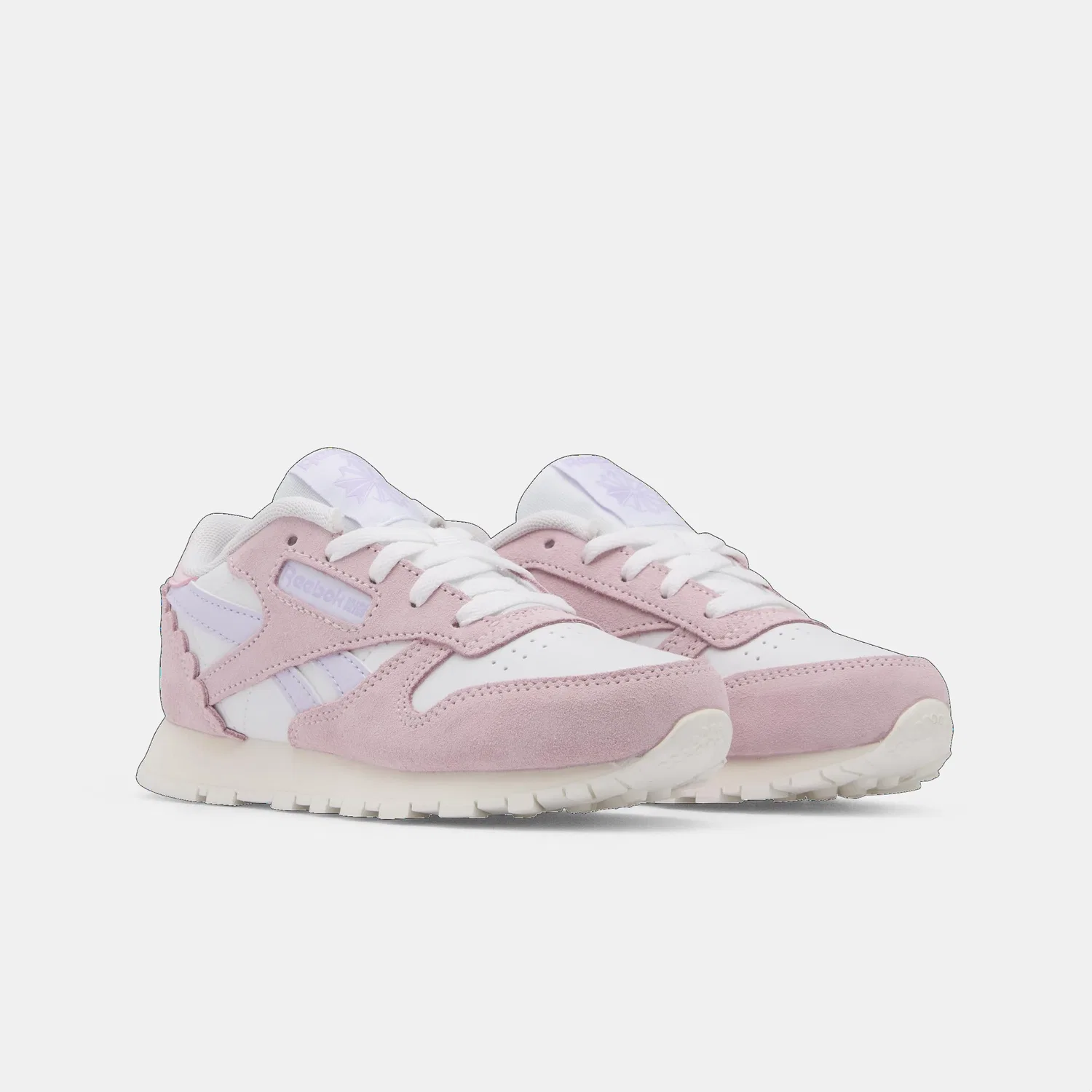 Детские кроссовки для девочек Reebok Court Clean, Dustyrose Frostedberry — фото 4