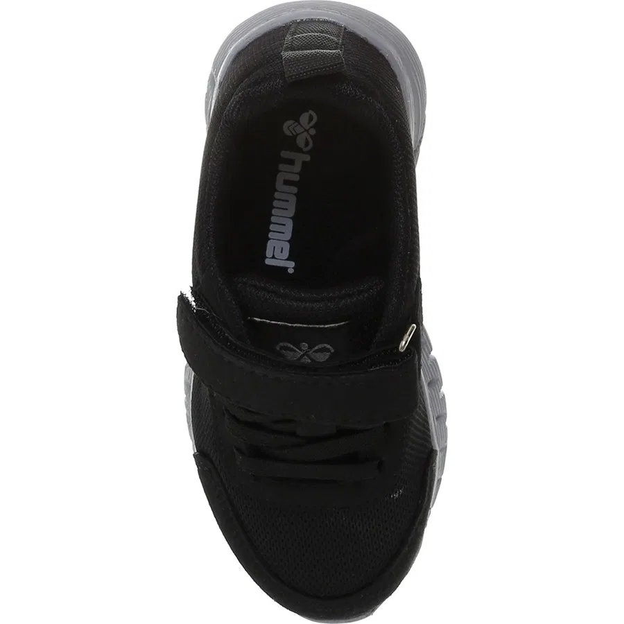 Детские кроссовки с дышащим верхом Hml Yaya Jr Hummel, Черный — фото 4