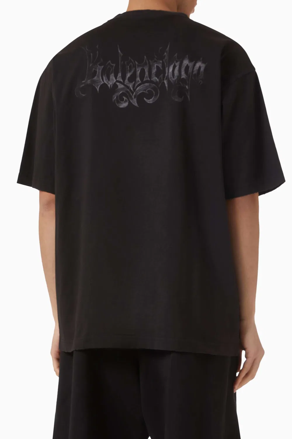 Футболка с принтом Sketchy Medium Fit Balenciaga — фото 4