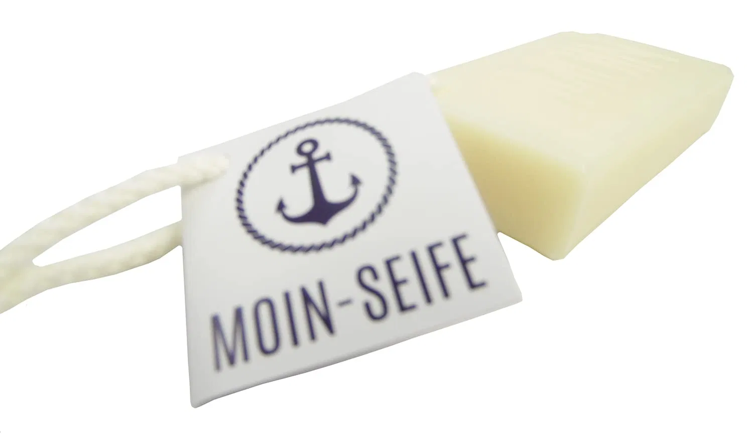 Мыло блок MOIN, osters muschel-sammler-shop, 120 г, Cream