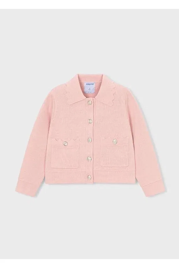 Детская куртка для девочек с длинным рукавом Orme Mayoral, Yellow 26-89-Pembe