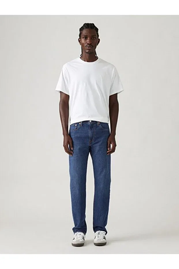 Мужские джинсы прямого кроя 511 slim lightweight men's jean trousers Levi'S, Dark Indigo - Worn In