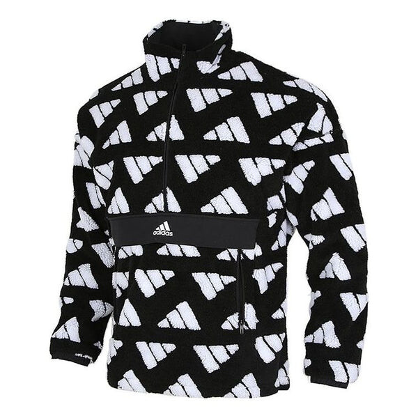 

Куртка adidas Collar Windproof Warm Sport Training Jacket Men's Black, черный