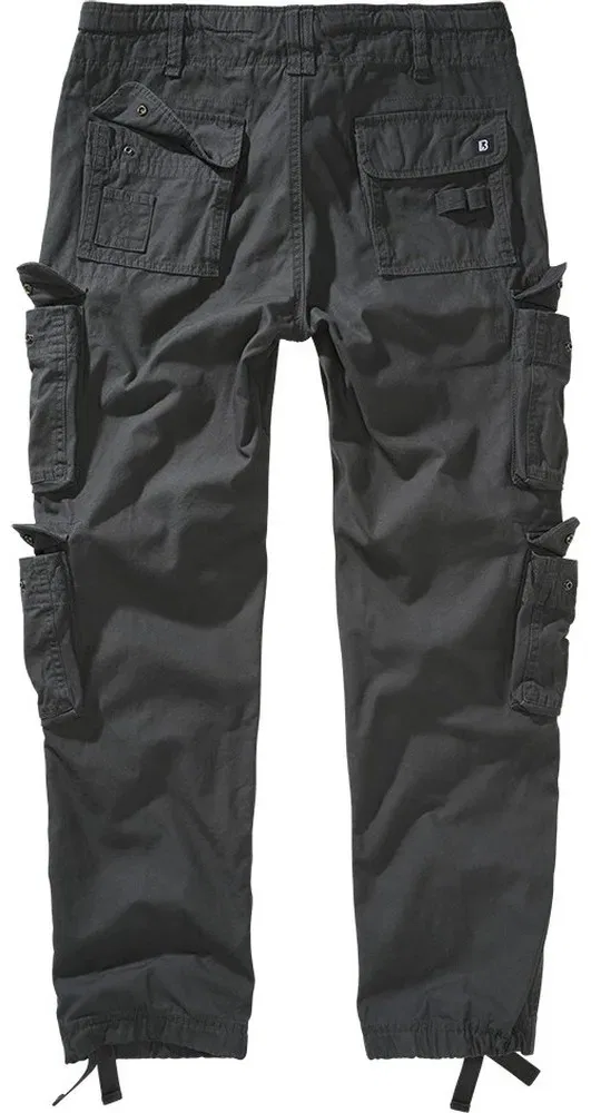 Мужские карго брюки Slim Fit Brandit, Gray — фото 2