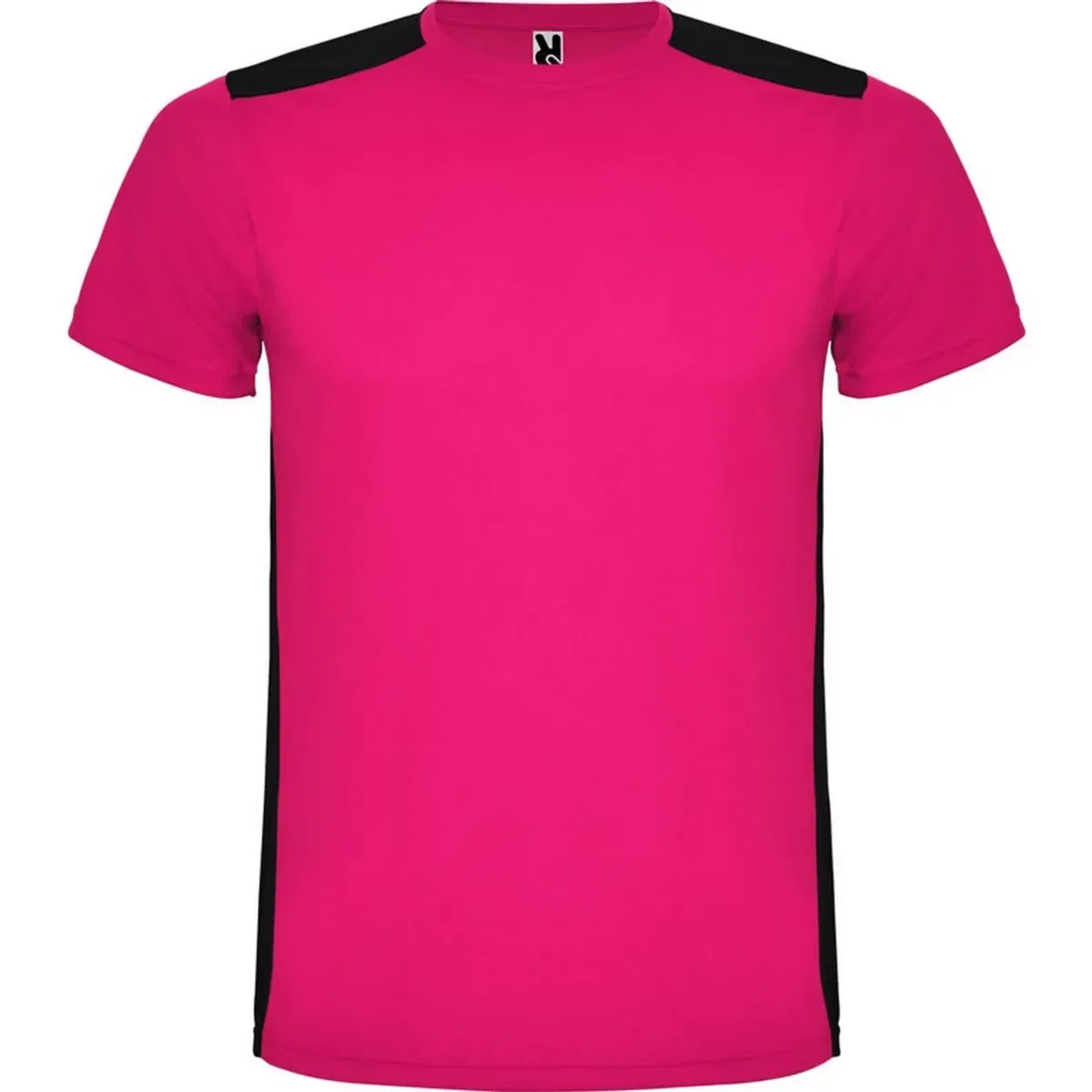 Футболка спортивная с коротким рукавом Roly, Fuchsia