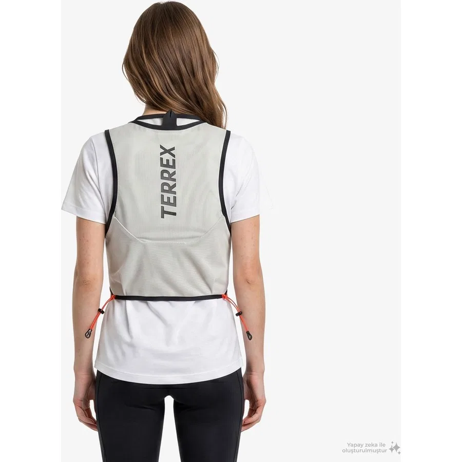 Жилет для бега adidas Terrex Trail Techrock 5 L, Серый — фото 3