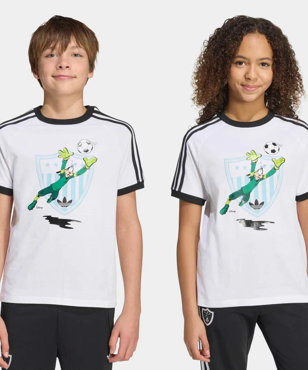 Детская футболка с принтом Disney Loose T-Shirt Adidas Originals, White