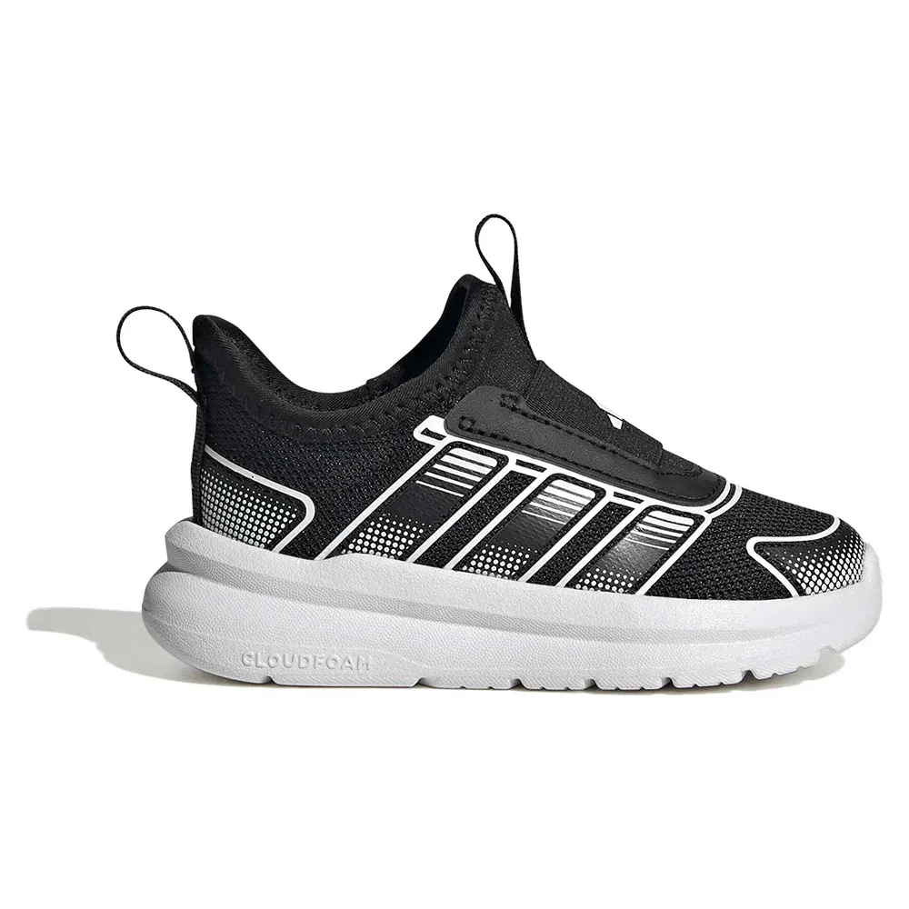 Детские слипоны-кроссовки с ремешком Tensaur Comfort 2 AC Adidas, Black