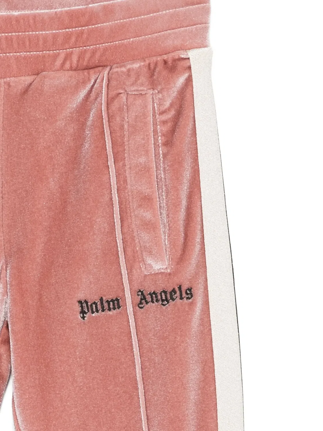 Вельветовые брюки Palm Angels, розовый — фото 2