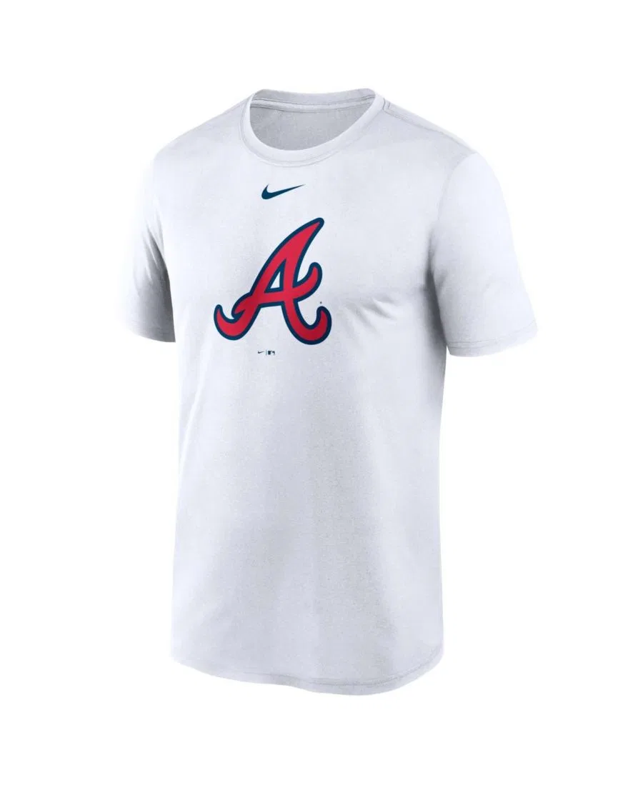 Мужская белая футболка Atlanta Braves Legend Dri-FIT Nike, White — фото 2