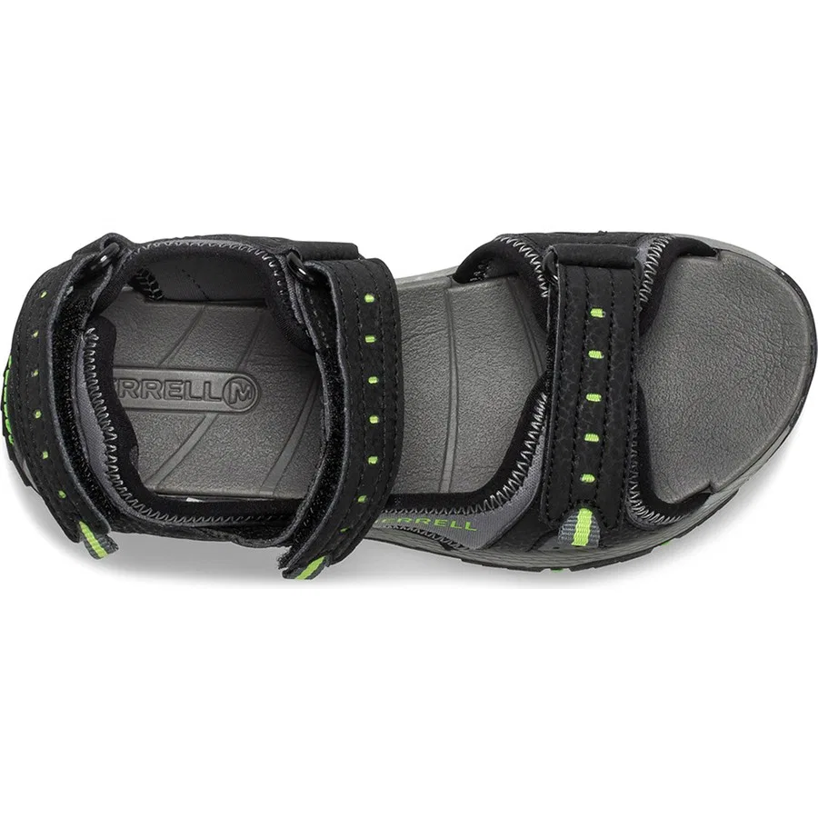 Сандалии детские с быстросохнущим верхом Panther 2.0 Merrell, Черный — фото 4