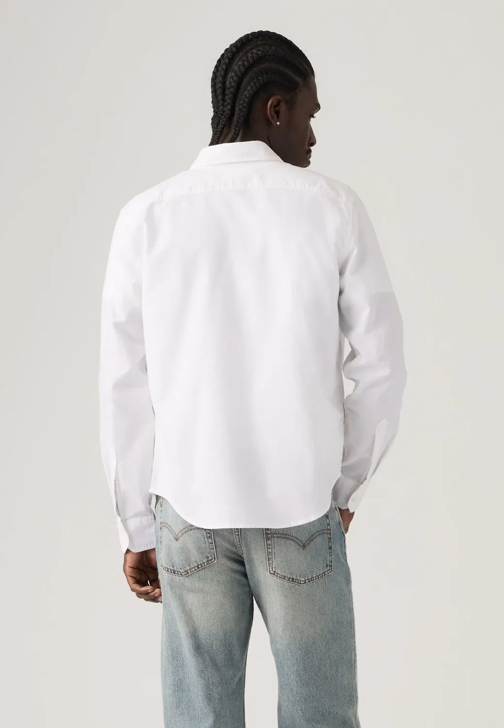 Стандартная рубашка с батарейным питанием - рубашка Levi'S, Bright White — фото 3