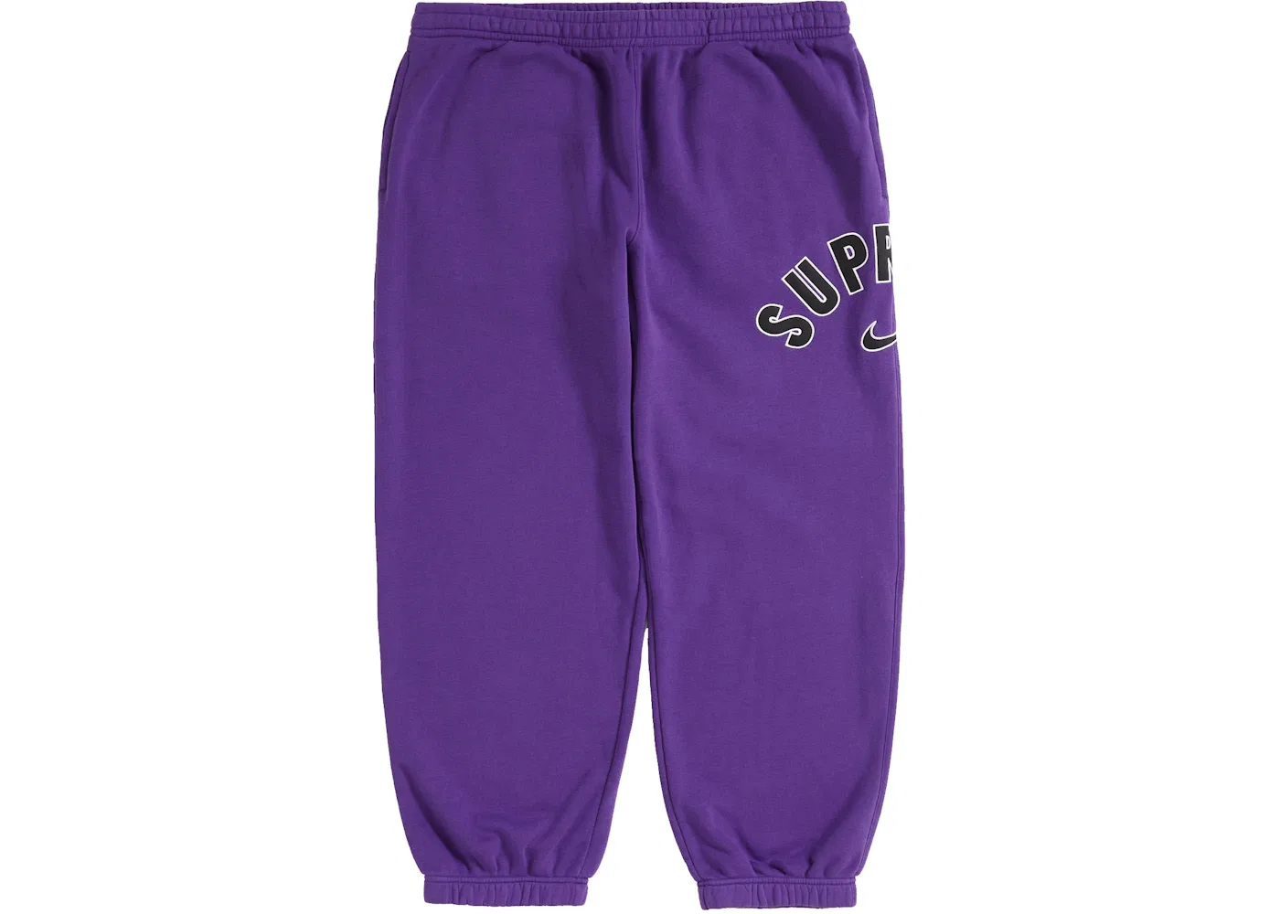 Мужские спортивные штаны с логотипом Supreme Nike Arc Purple