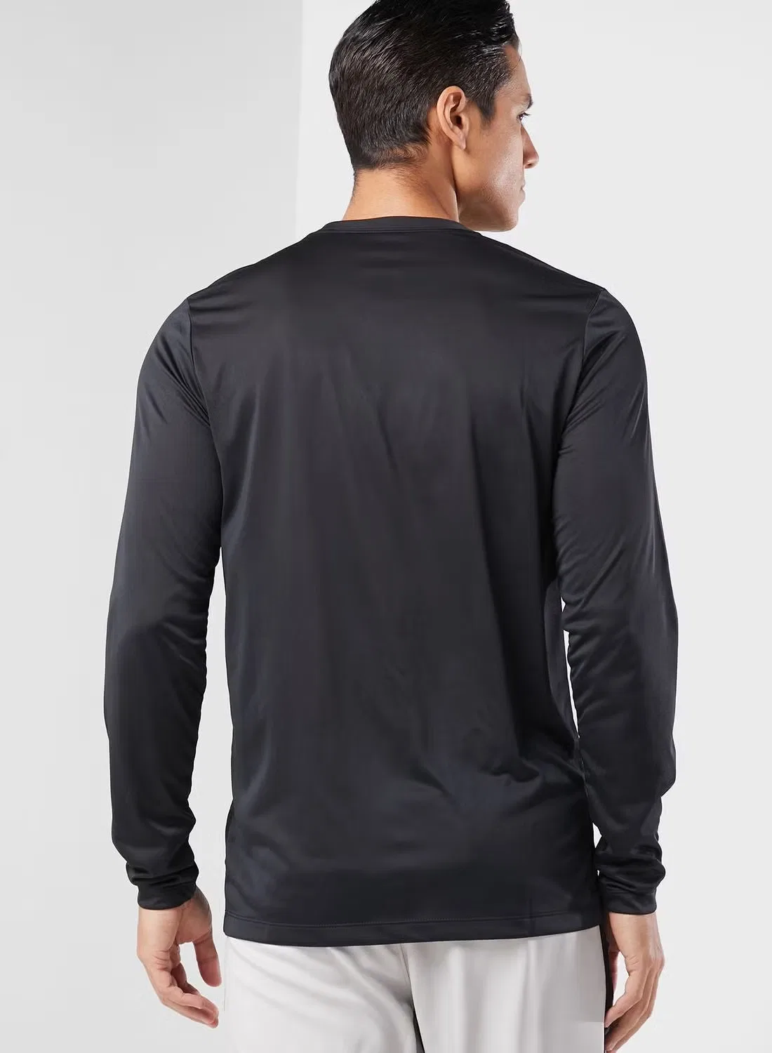 Футболка с длинным рукавом Dri-Fit Nike, черный — фото 2