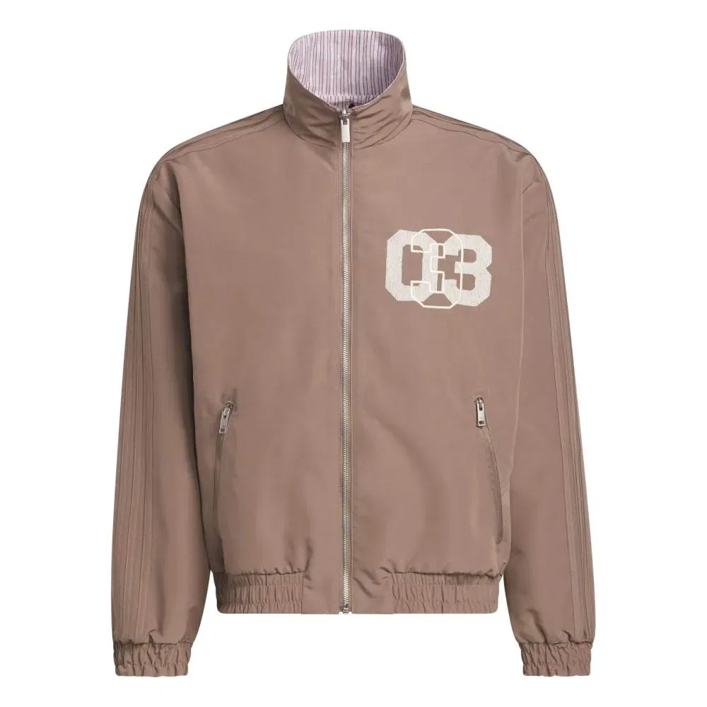 Мужская куртка из гладкой ткани Firebird Adidas Originals, Brown — фото 3