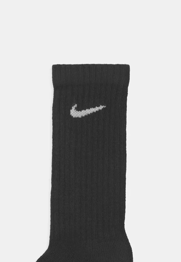 Носки спортивные, хлопок, Nike Sportswear Performance cushioned crew training 6 pack, Black/White, белый — фото 3