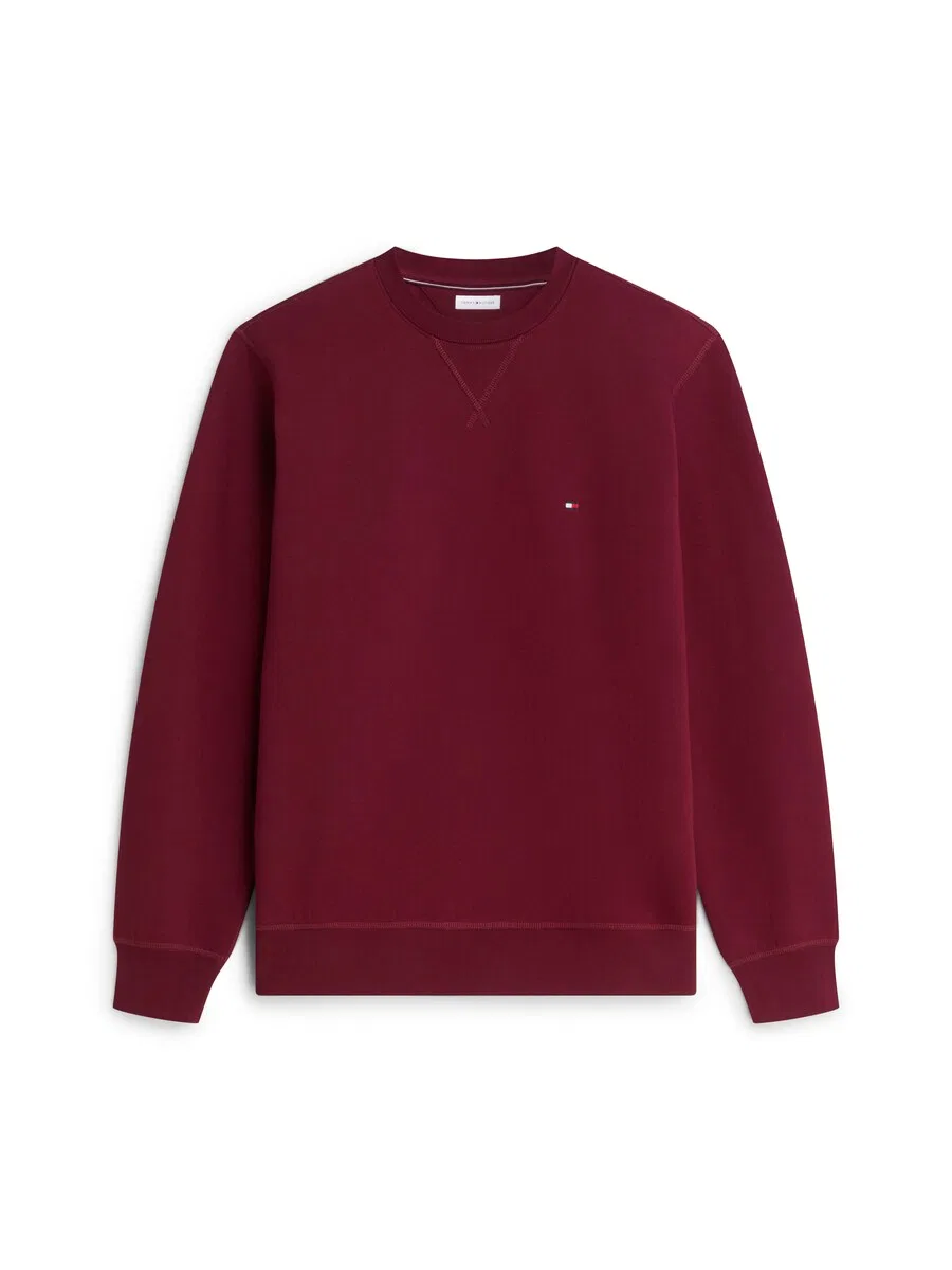 Толстовка TOMMY HILFIGER 'ESS SEASONAL' бордового цвета