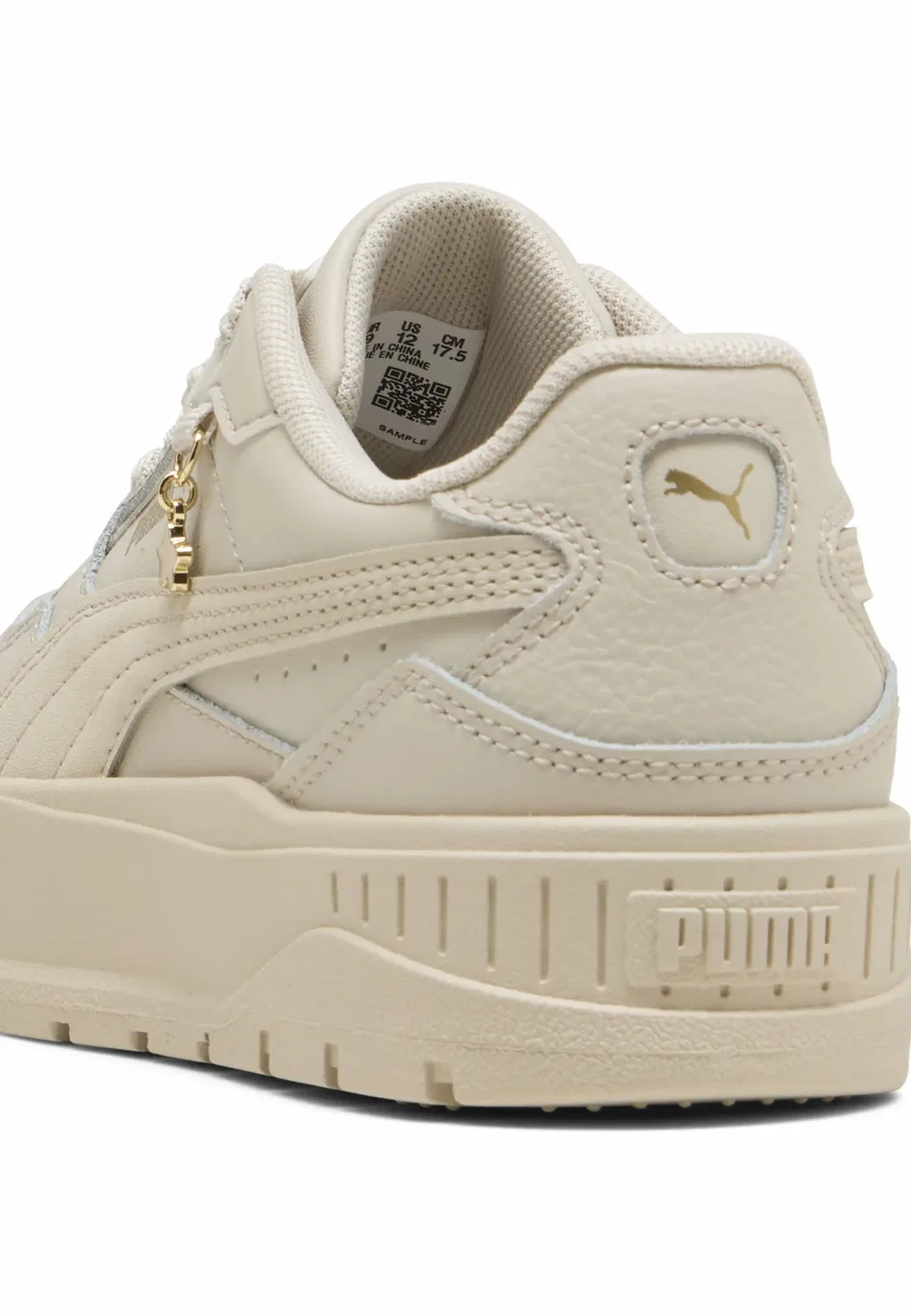 Кроссовки с подвеской в виде идола Кармен II Puma, Beige — фото 4
