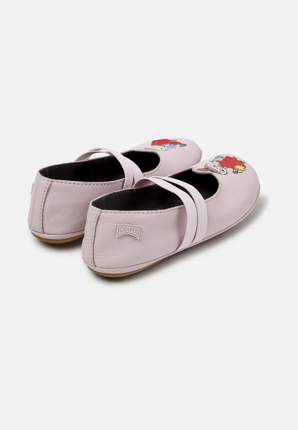 Унисекс балетки с ремешком на щиколотке Camper, Pastellrosa — фото 4