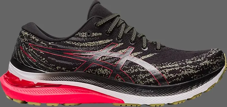 

Кроссовки gel kayano 29 'black electric red' Asics, черный