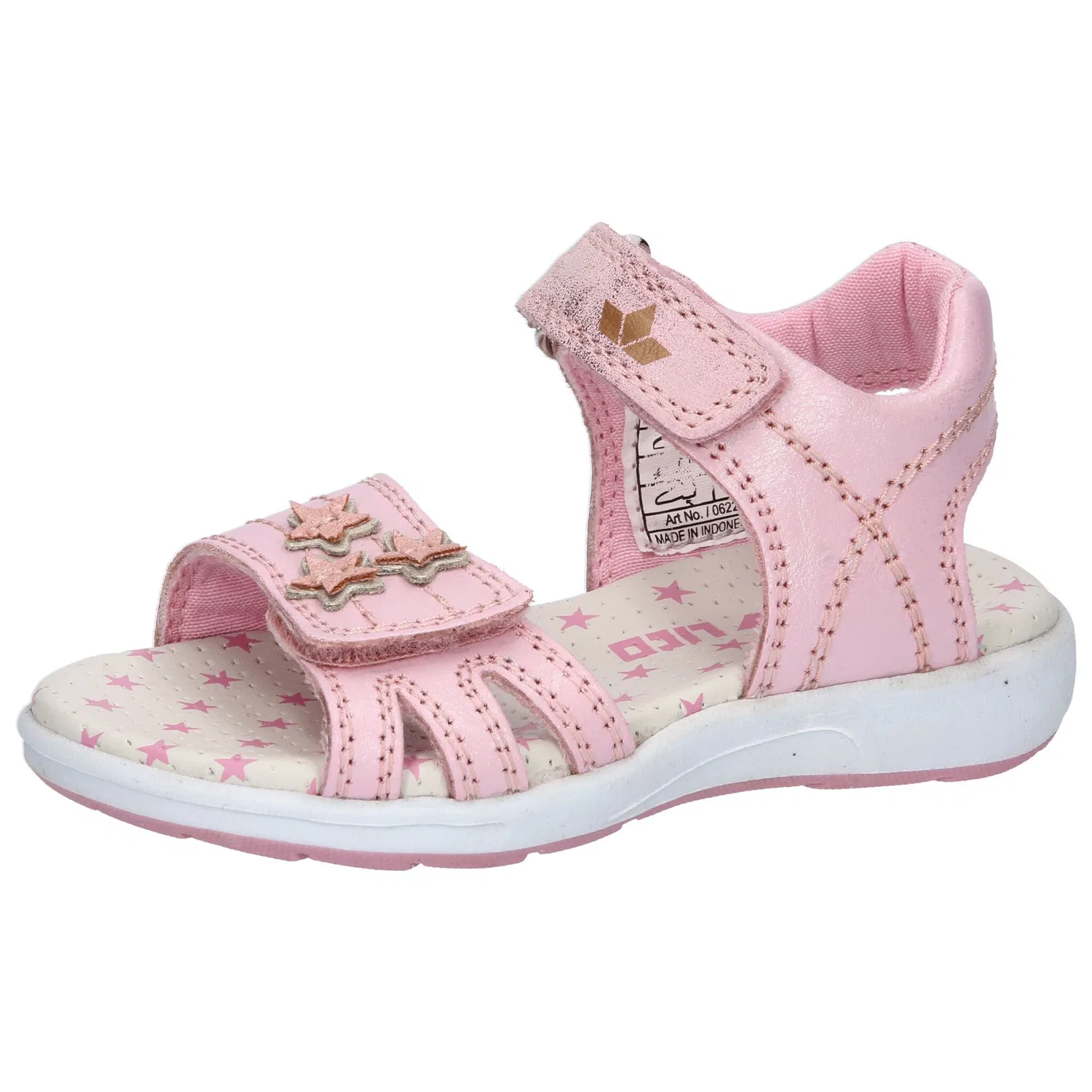 Детские сандалии с кожаным верхом Lico, Pink