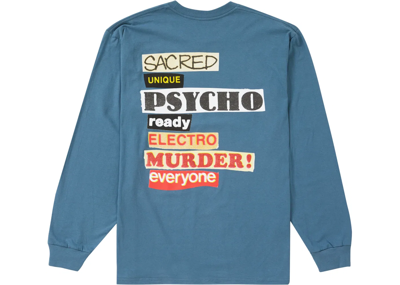 Мужская футболка с длинным рукавом L/S Tee Supreme, Slate — фото 2