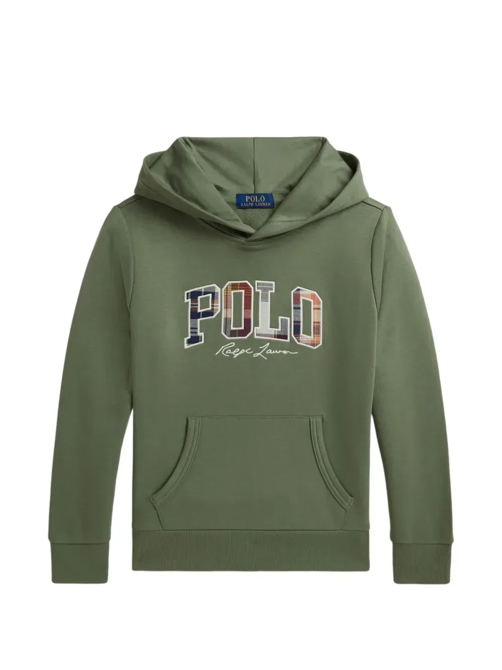 Худи с нашивкой-логотипом Polo Ralph Lauren Kids, зеленый