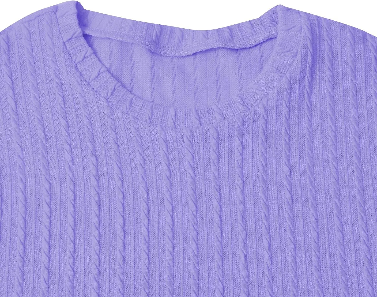 Мужская футболка с фактурным вязанием Heavy Weight, Purple — фото 4