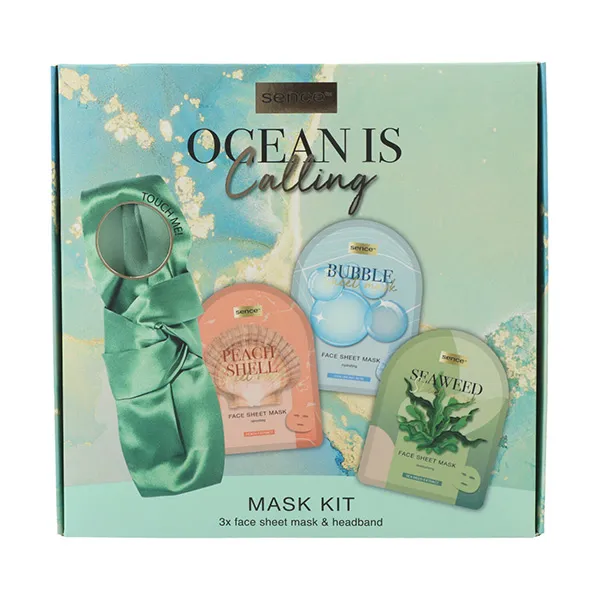 

Набор из 3 масок для лица Ocean Is Calling Sence Beauty, 4 UD